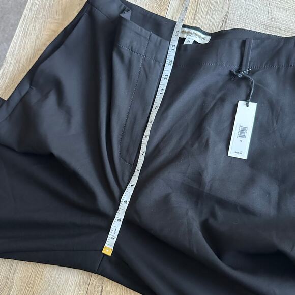 Banana Republic High Rise Modern Straight Refined Pant Black 14 - Picture 9 of 11